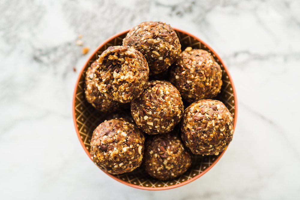 Seed cycle bliss balls